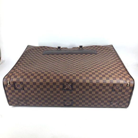 LOUIS VUITTON Authentic Brown Damier Canvas Boston Bag - Picture 5 of 16
